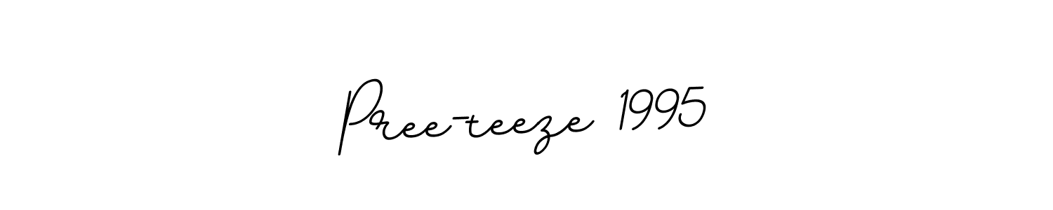 How to Draw Pree-teeze 1995 signature style? BallpointsItalic-DORy9 is a latest design signature styles for name Pree-teeze 1995. Pree-teeze 1995 signature style 11 images and pictures png