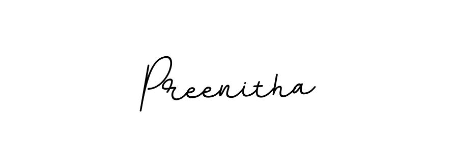 It looks lik you need a new signature style for name Preenitha. Design unique handwritten (BallpointsItalic-DORy9) signature with our free signature maker in just a few clicks. Preenitha signature style 11 images and pictures png