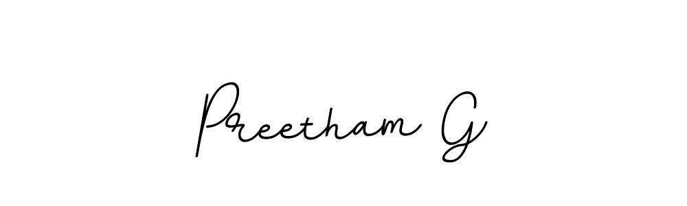 Also You can easily find your signature by using the search form. We will create Preetham G name handwritten signature images for you free of cost using BallpointsItalic-DORy9 sign style. Preetham G signature style 11 images and pictures png