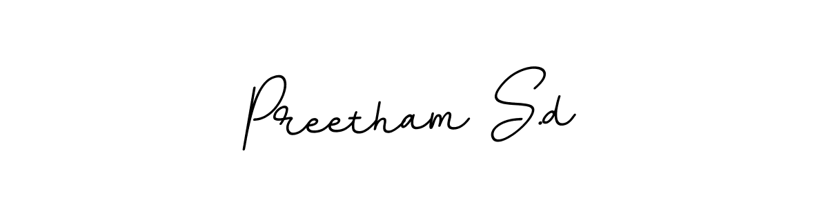 Once you've used our free online signature maker to create your best signature BallpointsItalic-DORy9 style, it's time to enjoy all of the benefits that Preetham S.d name signing documents. Preetham S.d signature style 11 images and pictures png