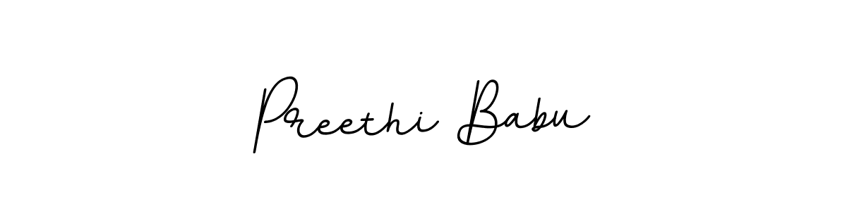 Also we have Preethi Babu name is the best signature style. Create professional handwritten signature collection using BallpointsItalic-DORy9 autograph style. Preethi Babu signature style 11 images and pictures png