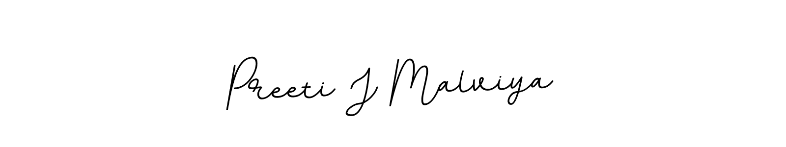 Make a beautiful signature design for name Preeti J Malviya. Use this online signature maker to create a handwritten signature for free. Preeti J Malviya signature style 11 images and pictures png