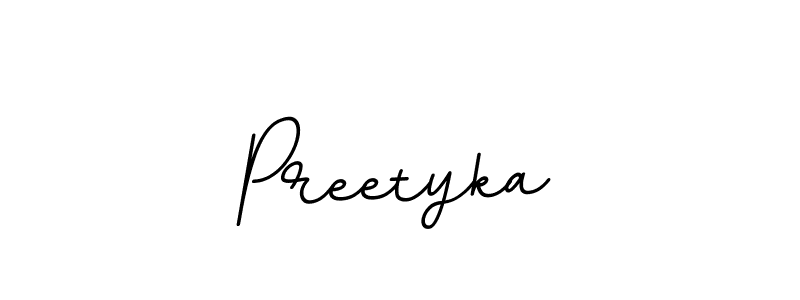 Make a beautiful signature design for name Preetyka. Use this online signature maker to create a handwritten signature for free. Preetyka signature style 11 images and pictures png