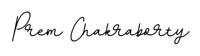Transform the name Prem Chakraborty into a signature masterpiece using BallpointsItalic-DORy9 font. Ideal for photographers, artists, and creators looking for watermarks. Prem Chakraborty signature style 11 images and pictures png