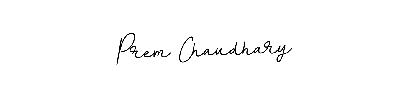 Design your own signature with our free online signature maker. With this signature software, you can create a handwritten (BallpointsItalic-DORy9) signature for name Prem Chaudhary. Prem Chaudhary signature style 11 images and pictures png