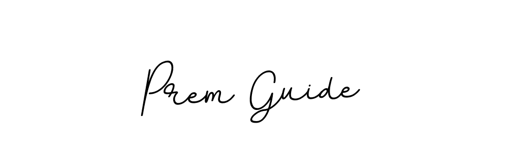 Use a signature maker to create a handwritten signature online. With this signature software, you can design (BallpointsItalic-DORy9) your own signature for name Prem Guide. Prem Guide signature style 11 images and pictures png