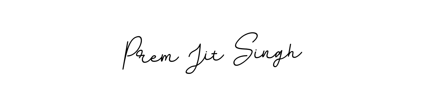 Make a beautiful signature design for name Prem Jit Singh. With this signature (BallpointsItalic-DORy9) style, you can create a handwritten signature for free. Prem Jit Singh signature style 11 images and pictures png