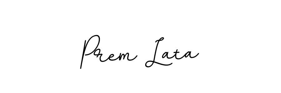 Make a beautiful signature design for name Prem Lata. With this signature (BallpointsItalic-DORy9) style, you can create a handwritten signature for free. Prem Lata signature style 11 images and pictures png