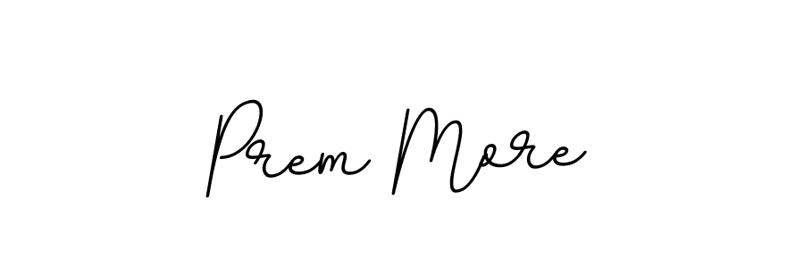 Create a beautiful signature design for name Prem More. With this signature (BallpointsItalic-DORy9) fonts, you can make a handwritten signature for free. Prem More signature style 11 images and pictures png