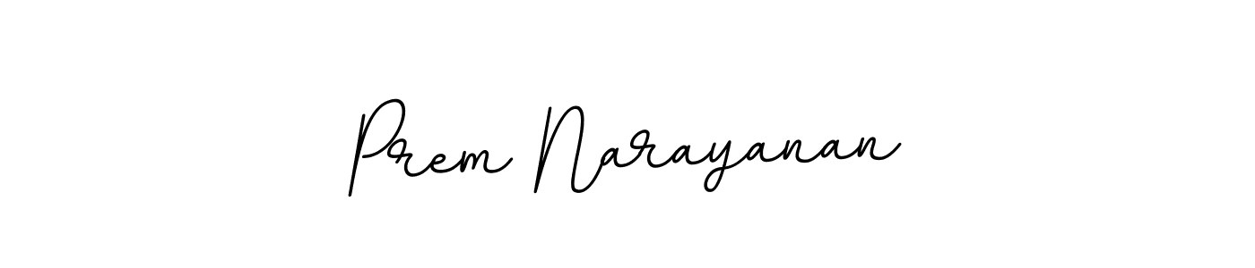 Use a signature maker to create a handwritten signature online. With this signature software, you can design (BallpointsItalic-DORy9) your own signature for name Prem Narayanan. Prem Narayanan signature style 11 images and pictures png