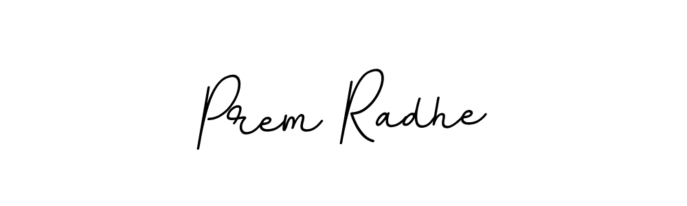 Also we have Prem Radhe name is the best signature style. Create professional handwritten signature collection using BallpointsItalic-DORy9 autograph style. Prem Radhe signature style 11 images and pictures png