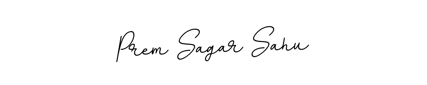 It looks lik you need a new signature style for name Prem Sagar Sahu. Design unique handwritten (BallpointsItalic-DORy9) signature with our free signature maker in just a few clicks. Prem Sagar Sahu signature style 11 images and pictures png