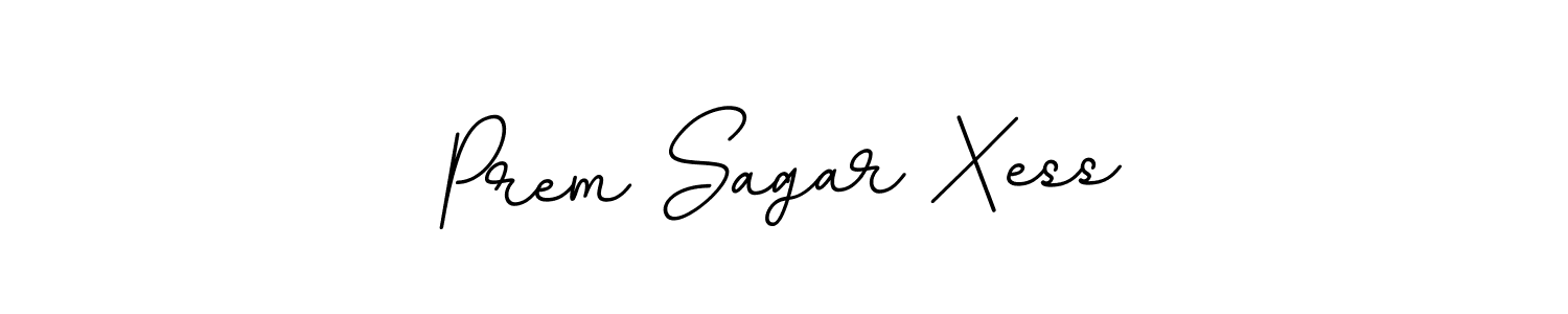 This is the best signature style for the Prem Sagar Xess name. Also you like these signature font (BallpointsItalic-DORy9). Mix name signature. Prem Sagar Xess signature style 11 images and pictures png