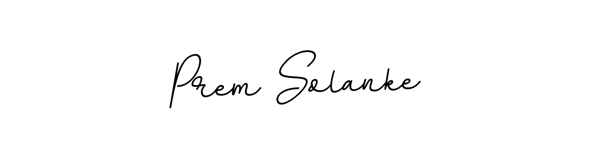 Make a beautiful signature design for name Prem Solanke. With this signature (BallpointsItalic-DORy9) style, you can create a handwritten signature for free. Prem Solanke signature style 11 images and pictures png