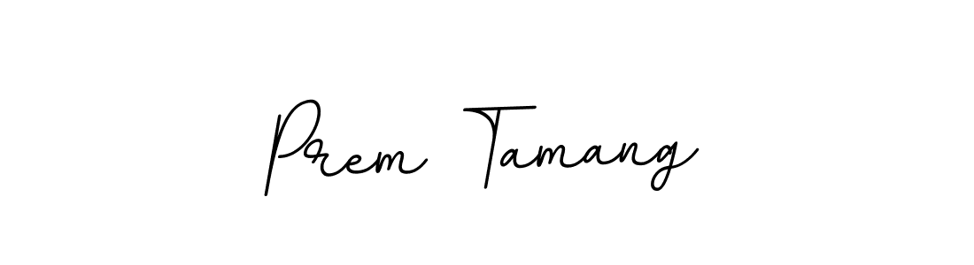 The best way (BallpointsItalic-DORy9) to make a short signature is to pick only two or three words in your name. The name Prem Tamang include a total of six letters. For converting this name. Prem Tamang signature style 11 images and pictures png