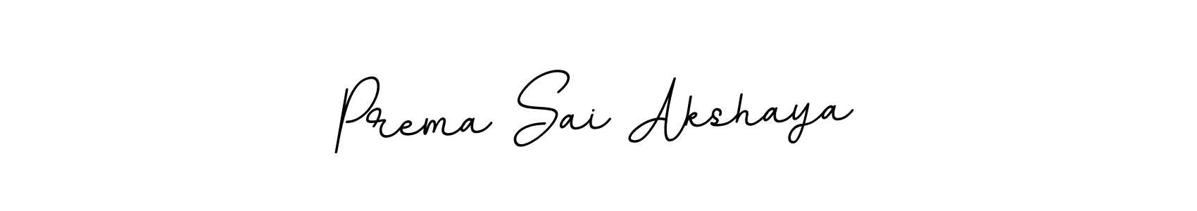 Also we have Prema Sai Akshaya name is the best signature style. Create professional handwritten signature collection using BallpointsItalic-DORy9 autograph style. Prema Sai Akshaya signature style 11 images and pictures png