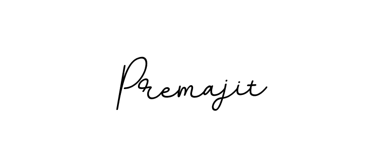 Design your own signature with our free online signature maker. With this signature software, you can create a handwritten (BallpointsItalic-DORy9) signature for name Premajit. Premajit signature style 11 images and pictures png