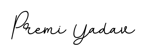 A timeless handwritten aesthetic for Premi Yadav. The BallpointsItalic-DORy9 font gives your signature a handcrafted feel with natural curves. Premi Yadav signature style 11 images and pictures png