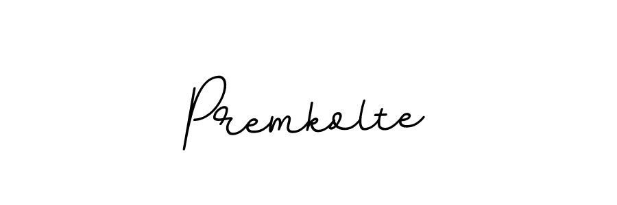 How to Draw Premkolte signature style? BallpointsItalic-DORy9 is a latest design signature styles for name Premkolte. Premkolte signature style 11 images and pictures png
