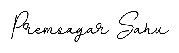 The best way (BallpointsItalic-DORy9) to make a short signature is to pick only two or three words in your name. For converting this name Premsagar Sahu. Premsagar Sahu signature style 11 images and pictures png