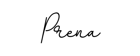 Make your name Prena memorable on every contract using BallpointsItalic-DORy9 autograph style. Instant transparent background export available. Prena signature style 11 images and pictures png