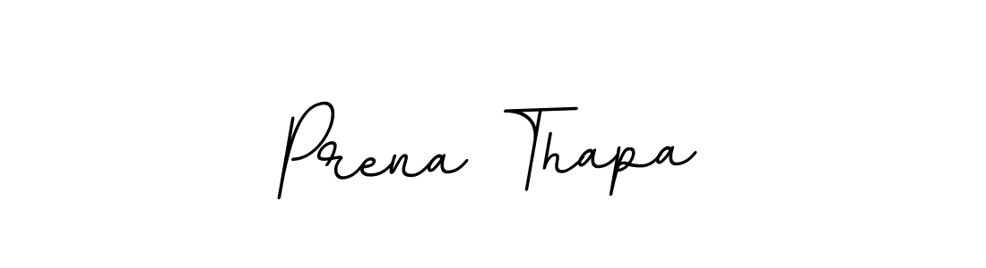 You should practise on your own different ways (BallpointsItalic-DORy9) to write your name (Prena Thapa) in signature. don't let someone else do it for you. Prena Thapa signature style 11 images and pictures png