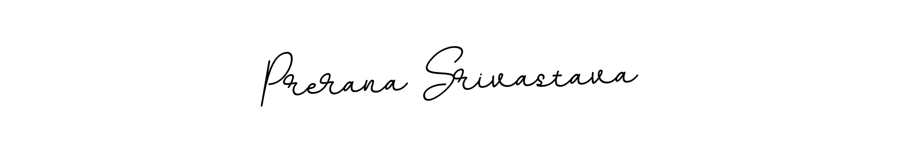 Use a signature maker to create a handwritten signature online. With this signature software, you can design (BallpointsItalic-DORy9) your own signature for name Prerana Srivastava. Prerana Srivastava signature style 11 images and pictures png