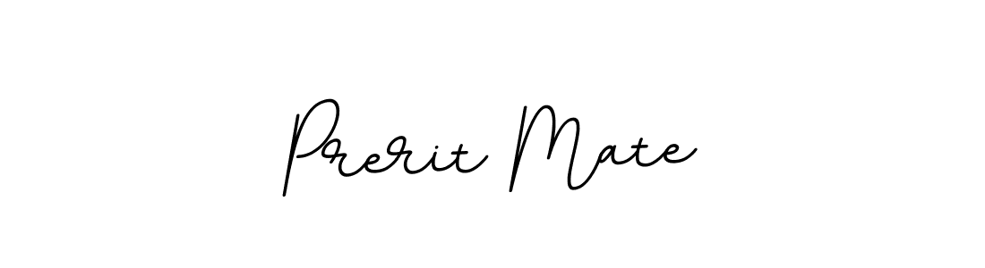 Design your own signature with our free online signature maker. With this signature software, you can create a handwritten (BallpointsItalic-DORy9) signature for name Prerit Mate. Prerit Mate signature style 11 images and pictures png