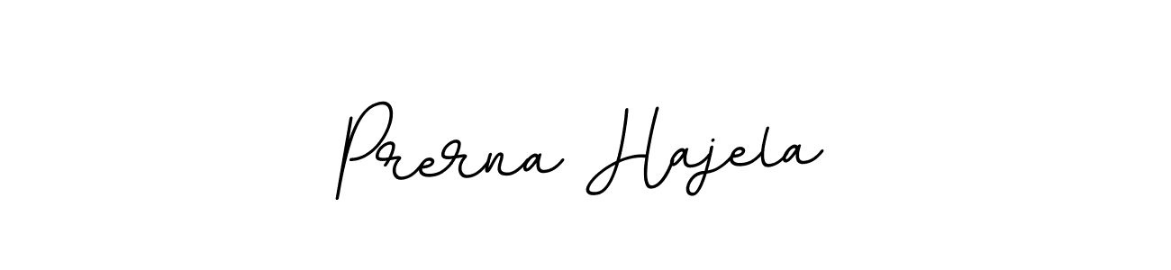 How to make Prerna Hajela name signature. Use BallpointsItalic-DORy9 style for creating short signs online. This is the latest handwritten sign. Prerna Hajela signature style 11 images and pictures png