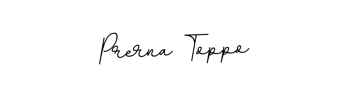 Design your own signature with our free online signature maker. With this signature software, you can create a handwritten (BallpointsItalic-DORy9) signature for name Prerna Toppo. Prerna Toppo signature style 11 images and pictures png