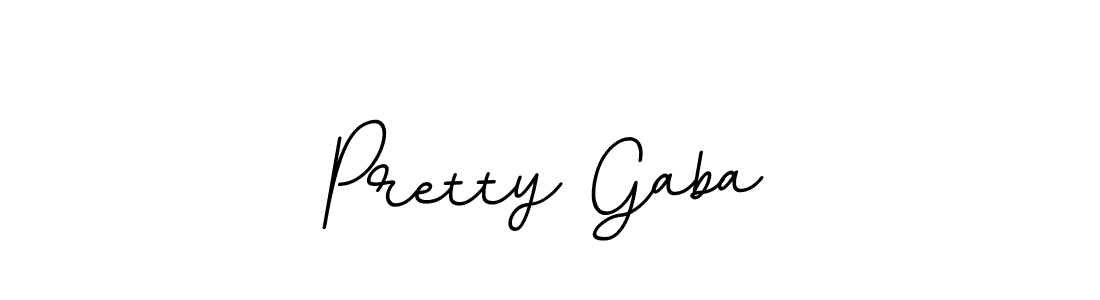 Here are the top 10 professional signature styles for the name Pretty Gaba. These are the best autograph styles you can use for your name. Pretty Gaba signature style 11 images and pictures png