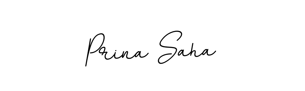 Make a beautiful signature design for name Prina Saha. Use this online signature maker to create a handwritten signature for free. Prina Saha signature style 11 images and pictures png