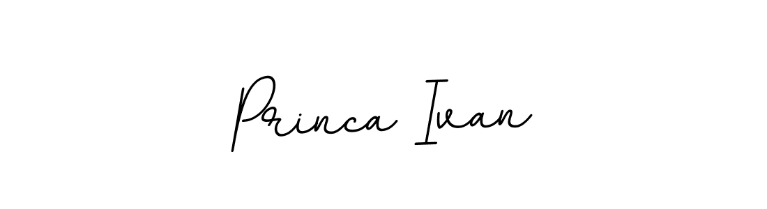 Princa Ivan stylish signature style. Best Handwritten Sign (BallpointsItalic-DORy9) for my name. Handwritten Signature Collection Ideas for my name Princa Ivan. Princa Ivan signature style 11 images and pictures png