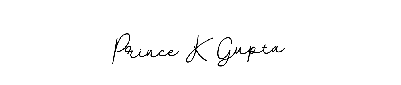 The best way (BallpointsItalic-DORy9) to make a short signature is to pick only two or three words in your name. The name Prince K Gupta include a total of six letters. For converting this name. Prince K Gupta signature style 11 images and pictures png