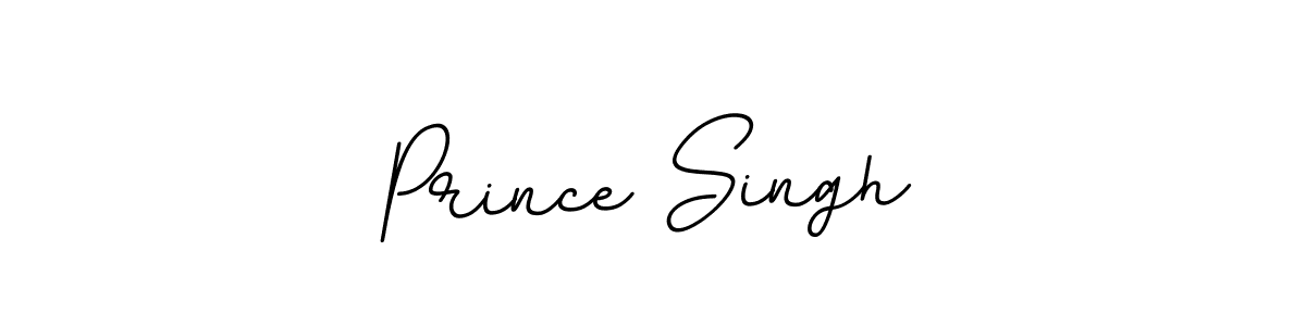 You should practise on your own different ways (BallpointsItalic-DORy9) to write your name (Prince Singh) in signature. don't let someone else do it for you. Prince Singh signature style 11 images and pictures png