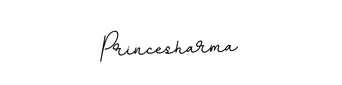 Also we have Princesharma name is the best signature style. Create professional handwritten signature collection using BallpointsItalic-DORy9 autograph style. Princesharma signature style 11 images and pictures png