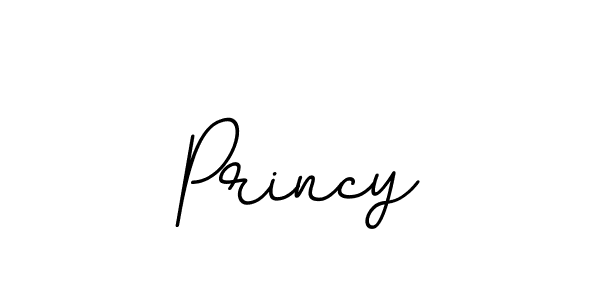 Design your own signature with our free online signature maker. With this signature software, you can create a handwritten (BallpointsItalic-DORy9) signature for name Princy. Princy signature style 11 images and pictures png