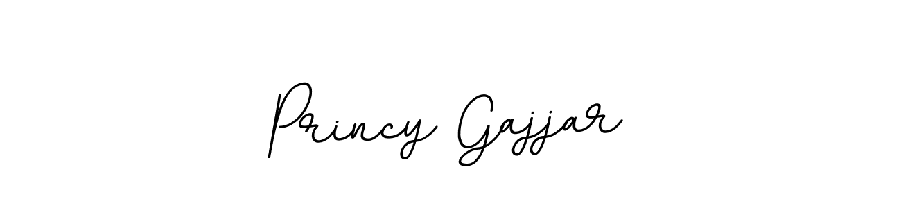 BallpointsItalic-DORy9 is a professional signature style that is perfect for those who want to add a touch of class to their signature. It is also a great choice for those who want to make their signature more unique. Get Princy Gajjar name to fancy signature for free. Princy Gajjar signature style 11 images and pictures png