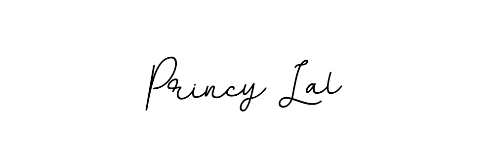 Make a beautiful signature design for name Princy Lal. With this signature (BallpointsItalic-DORy9) style, you can create a handwritten signature for free. Princy Lal signature style 11 images and pictures png