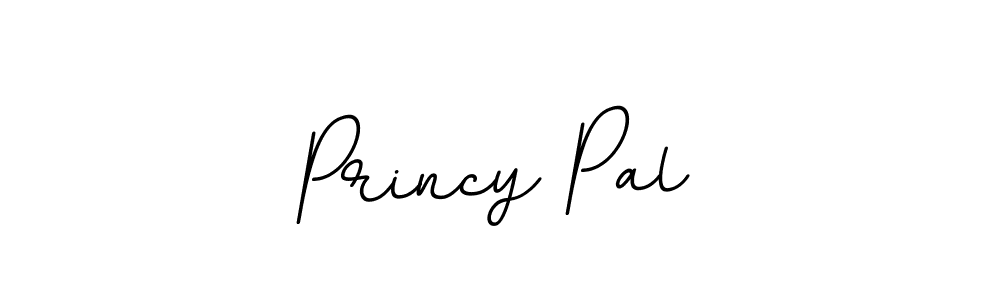 Create a beautiful signature design for name Princy Pal. With this signature (BallpointsItalic-DORy9) fonts, you can make a handwritten signature for free. Princy Pal signature style 11 images and pictures png