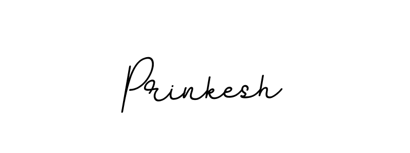 The best way (BallpointsItalic-DORy9) to make a short signature is to pick only two or three words in your name. The name Prinkesh include a total of six letters. For converting this name. Prinkesh signature style 11 images and pictures png