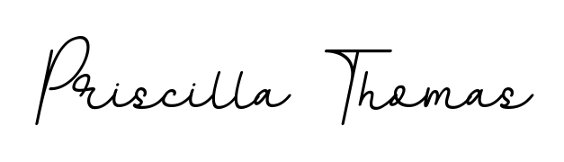 Create a personalized artistic stamp with Priscilla Thomas in BallpointsItalic-DORy9 font. Perfect for visual artists, designers, and influencers. Priscilla Thomas signature style 11 images and pictures png