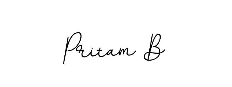 Check out images of Autograph of Pritam B name. Actor Pritam B Signature Style. BallpointsItalic-DORy9 is a professional sign style online. Pritam B signature style 11 images and pictures png