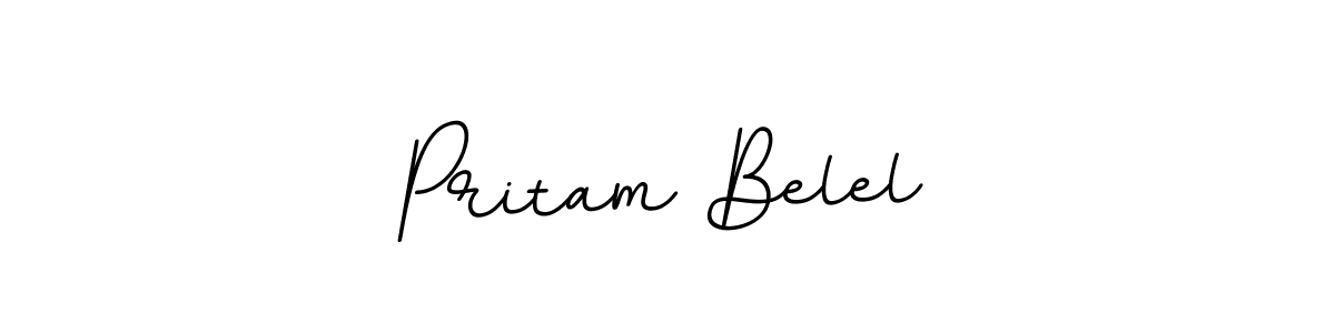 How to Draw Pritam Belel signature style? BallpointsItalic-DORy9 is a latest design signature styles for name Pritam Belel. Pritam Belel signature style 11 images and pictures png