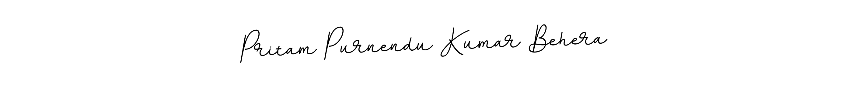 Make a beautiful signature design for name Pritam Purnendu Kumar Behera. Use this online signature maker to create a handwritten signature for free. Pritam Purnendu Kumar Behera signature style 11 images and pictures png