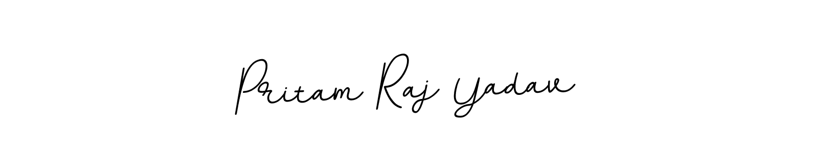 Pritam Raj Yadav stylish signature style. Best Handwritten Sign (BallpointsItalic-DORy9) for my name. Handwritten Signature Collection Ideas for my name Pritam Raj Yadav. Pritam Raj Yadav signature style 11 images and pictures png