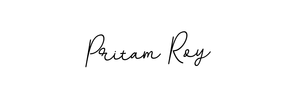 Pritam Roy stylish signature style. Best Handwritten Sign (BallpointsItalic-DORy9) for my name. Handwritten Signature Collection Ideas for my name Pritam Roy. Pritam Roy signature style 11 images and pictures png