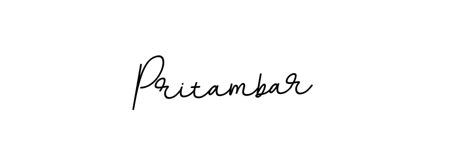 Use a signature maker to create a handwritten signature online. With this signature software, you can design (BallpointsItalic-DORy9) your own signature for name Pritambar. Pritambar signature style 11 images and pictures png