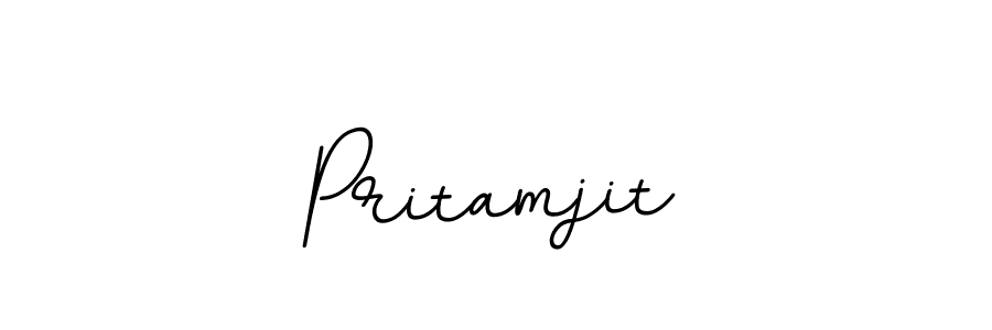 It looks lik you need a new signature style for name Pritamjit. Design unique handwritten (BallpointsItalic-DORy9) signature with our free signature maker in just a few clicks. Pritamjit signature style 11 images and pictures png