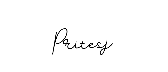 You should practise on your own different ways (BallpointsItalic-DORy9) to write your name (Pritesj) in signature. don't let someone else do it for you. Pritesj signature style 11 images and pictures png